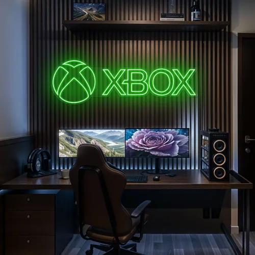 Xbox Neon Sign - Custom Flying Discs