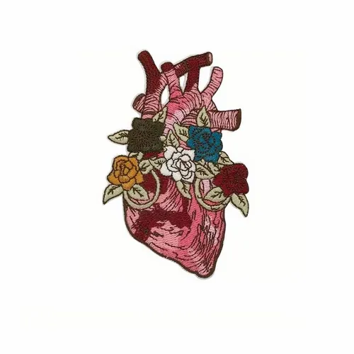 Heart of Flowers Patch - Custom Flying Discs