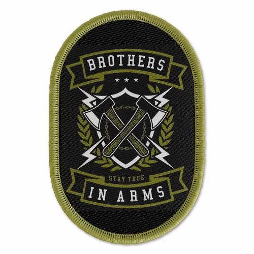 Brothers In Arms Military Patch - Custom Flying Discs
