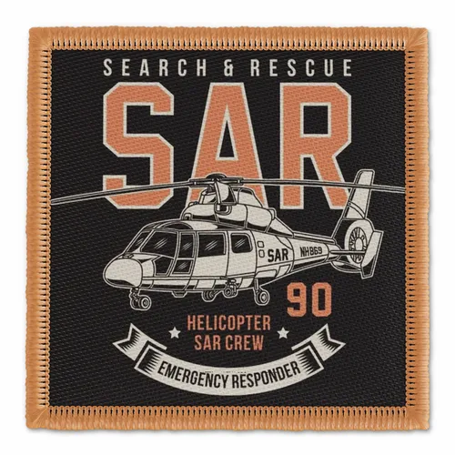 Search and Rescue Military Patch - Custom Flying Discs
