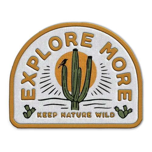 Explore More Hat Patch - Custom Flying Discs
