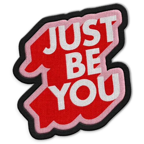 Just Be You Hat Patch - Custom Flying Discs