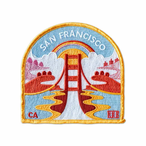 San Francisco Golden Gate Bridge - Custom Flying Discs