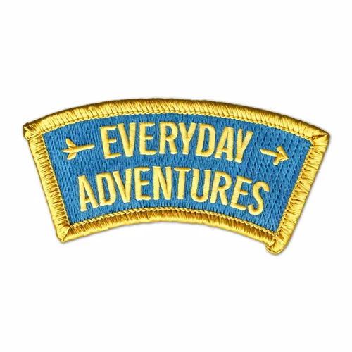 Everyday Adventures Iron On Patch - Custom Flying Discs