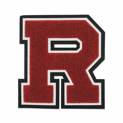 R Letterman Jacket Patch - Custom Flying Discs