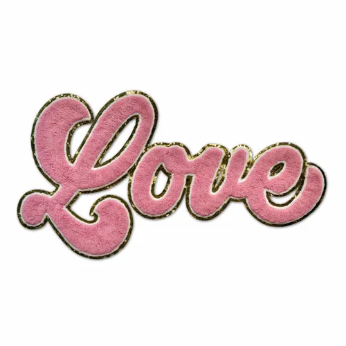 Love Letterman Jacket Patch - Custom Flying Discs