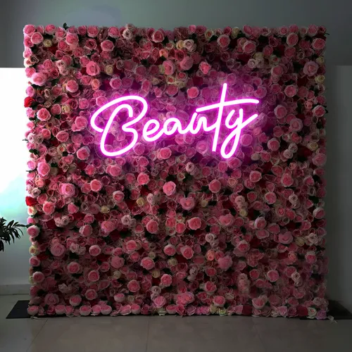 Radiant Beauty Pink Neon Sign - Custom Flying Discs