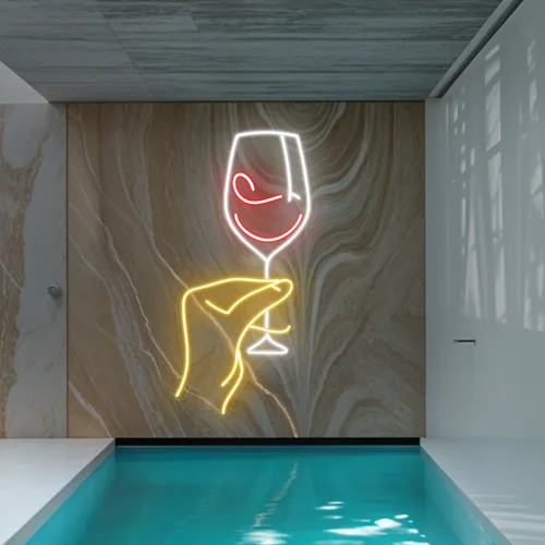 Sassy Glass Neon Sign - Custom Flying Discs