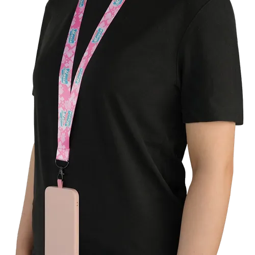 Lanyard & Blank Insert Phone Wallet - Custom Flying Discs