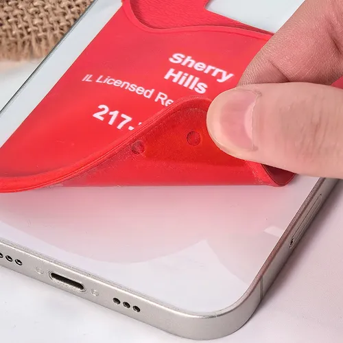 Silicone Phone Wallet Card Holder - Custom Flying Discs