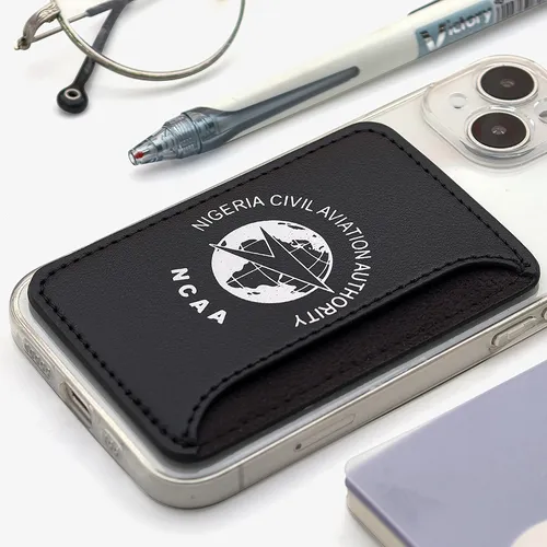 Leather Phone Wallet with Top Slit - Custom Flying Discs