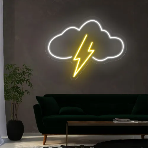 Thundercloud Neon Sign - Custom Flying Discs