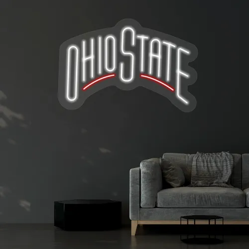 Custom Ohio State Neon Signs - Custom Flying Discs