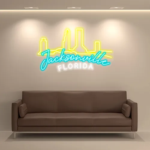 Custom Neon Signs In Jacksonville, FL - Custom Flying Discs