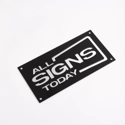 Engaraved Acrylic Sign - Custom Flying Discs