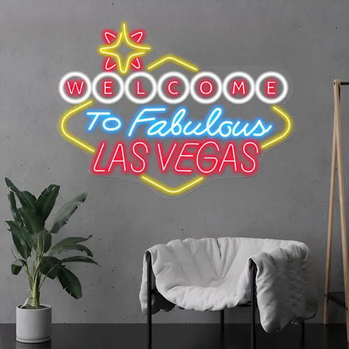Custom Neon Signs In Las Vegas - Custom Flying Discs