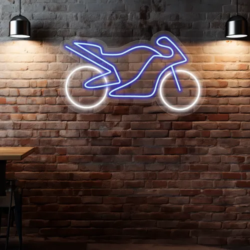 Custom Motorcycle Neon Signs - Custom Flying Discs
