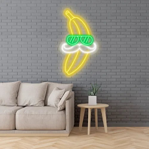Custom Banana Neon Signs - Custom Flying Discs