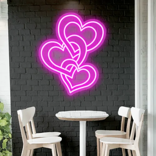 Custom Pink Neon Signs - Custom Flying Discs