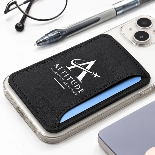 Leather Phone Wallet with Side Slit - Custom Flying Discs