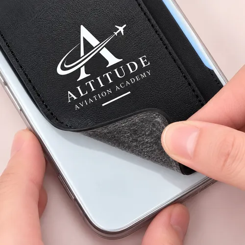 Leather Phone Wallet with Side Slit - Custom Flying Discs