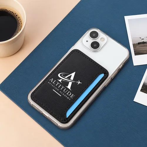 Leather Phone Wallet with Side Slit - Custom Flying Discs