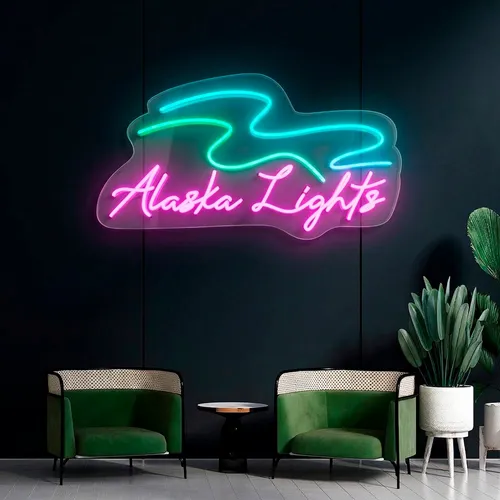 Custom Neon Lights In Alaska - Custom Flying Discs