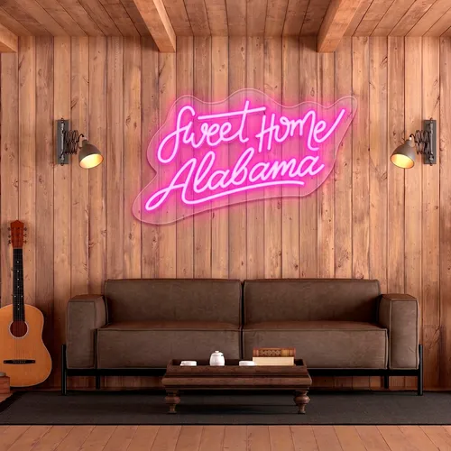 Custom Alabama Neon Signs - Custom Flying Discs