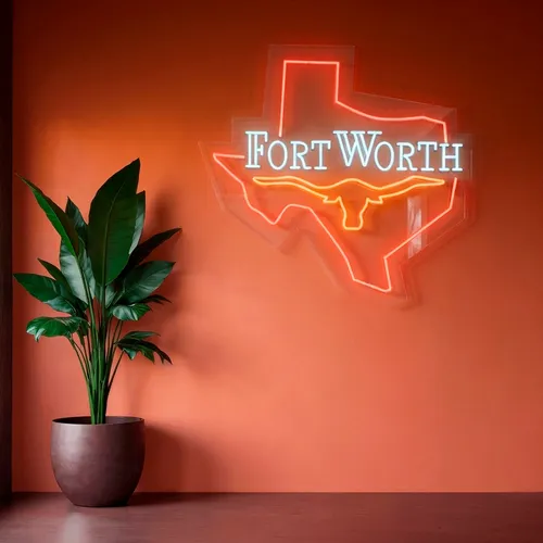 Custom Neon Signs Fort Worth - Custom Flying Discs
