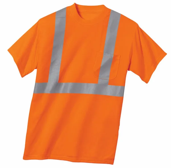 CornerStone - ANSI 107 Class 2 Safety T-Shirt. CS401 - Custom Flying Discs