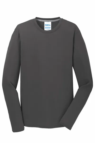 Port & Company Long Sleeve Performance Blend Tee. PC381LS - Custom Flying Discs