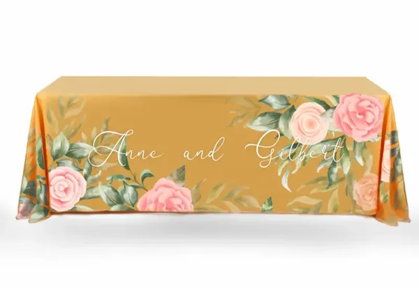 Table Throw - Custom Flying Discs