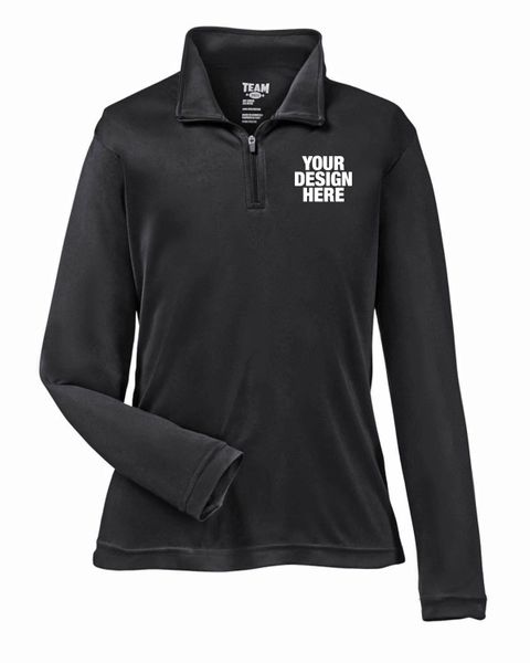 Team 365 Youth Zone Performance Quarter-Zip - Custom Flying Discs