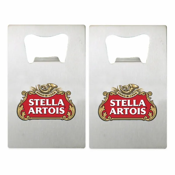 Silver Card Bottle Opener - Custom Flying Discs