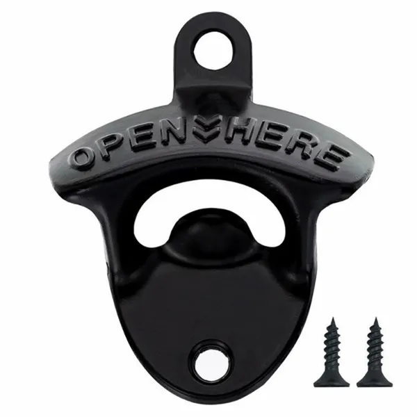 Black Bottle Opener - Custom Flying Discs