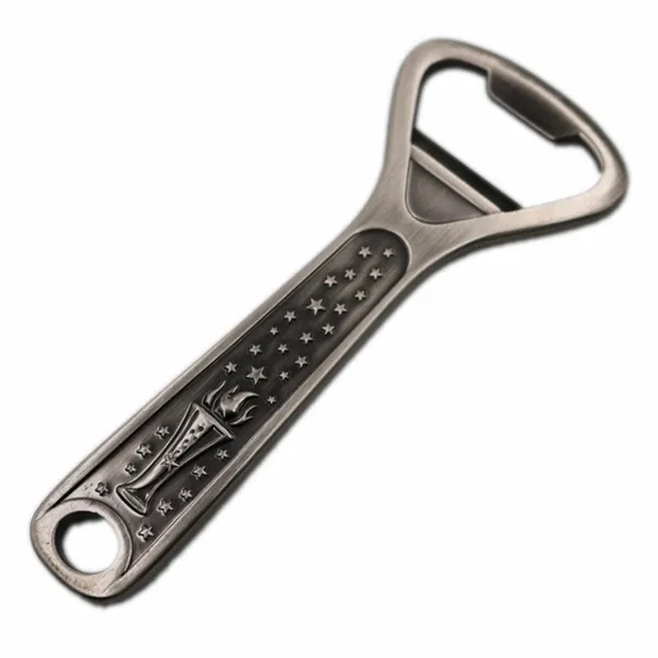 Antique Silver Bottle Opener - Custom Flying Discs