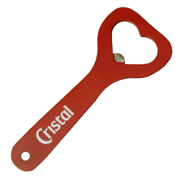 Heart-Shaped Bottle Opener - Custom Flying Discs