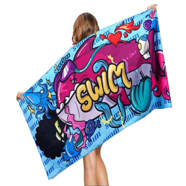 Custom Beach & Pool Towels - Custom Flying Discs