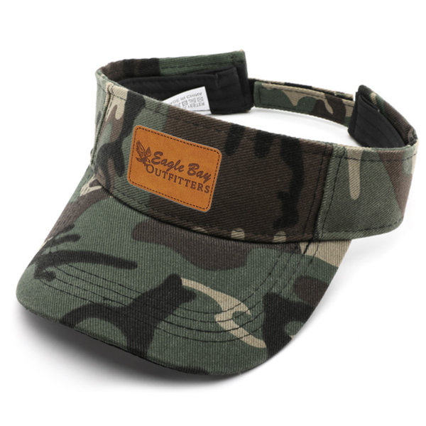 Unisex Polyester Camouflage Visor - Custom Flying Discs