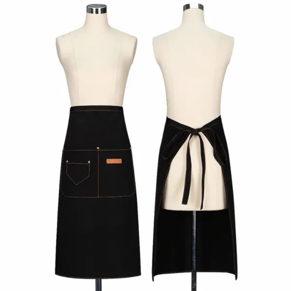 Lengthy Mid-Waist Denim Apron - Custom Flying Discs