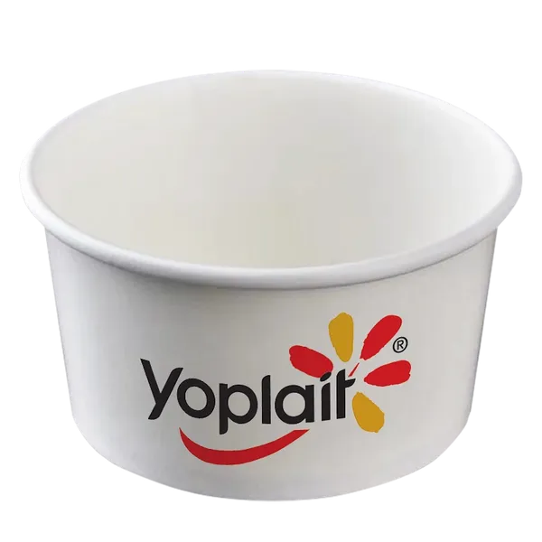 Paper Yogurt Cup - Custom Flying Discs