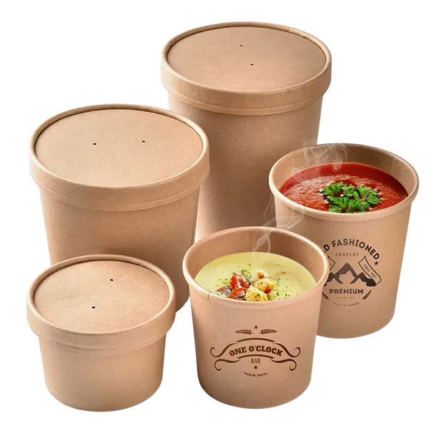 Paper Soup Container - Custom Flying Discs
