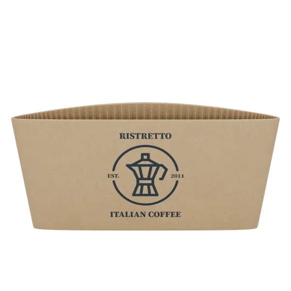 Corrugated Coffee Cup Sleeve - Custom Flying Discs