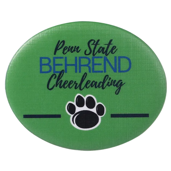 Oval Button - Custom Flying Discs