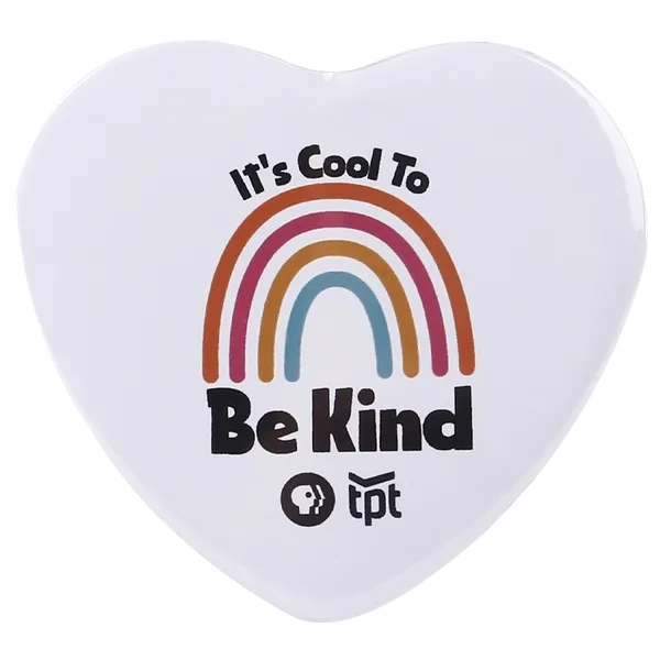 Heart Button - Custom Flying Discs