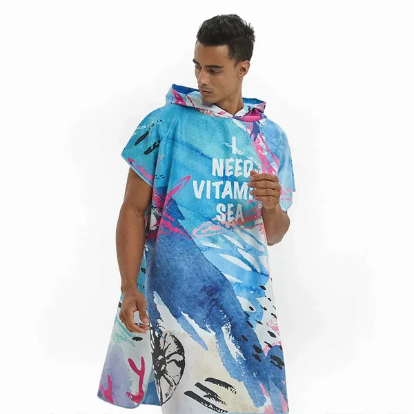 Custom Hooded Beach Towels - Custom Flying Discs