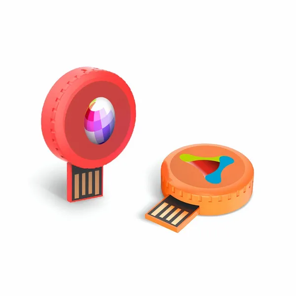 Circular 360 Rotating USB - Custom Flying Discs