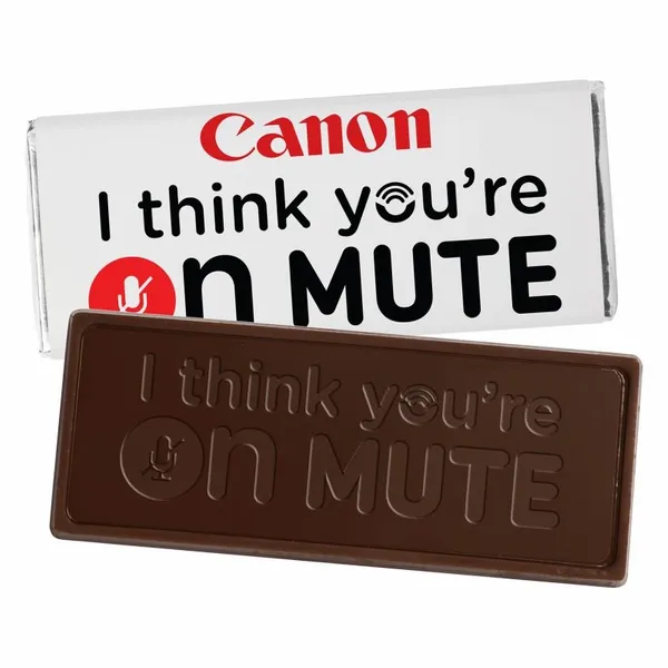 1.75 oz Chocolate Bar - Custom Flying Discs