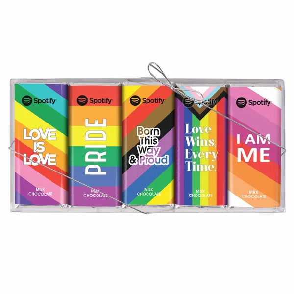 Pride 5 Pack Chocolate Bar Set - Custom Flying Discs