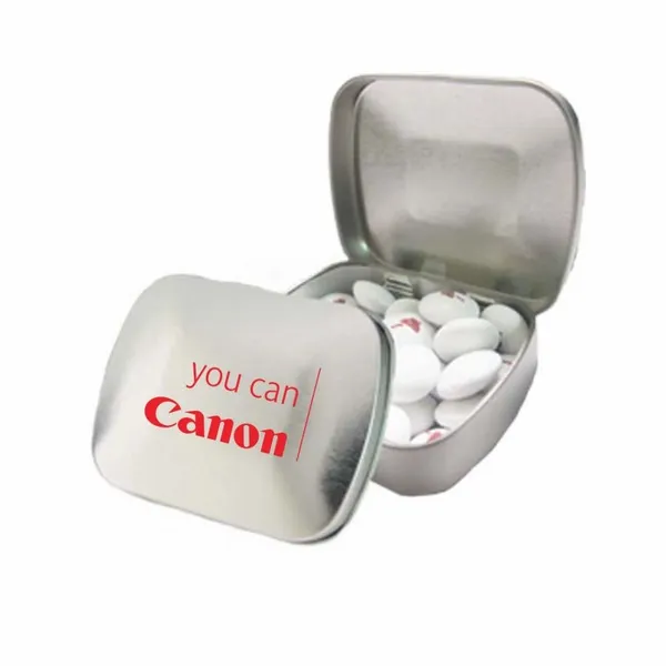 Domed Tin-Imprinted Chocolate Buttons - Custom Flying Discs